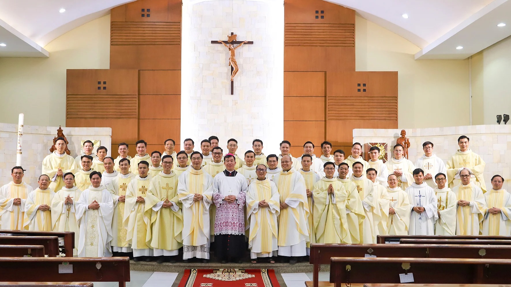 Đại Chủng viện Hà Nội: Quý cha khóa XXII dâng Thánh lễ tạ ơn